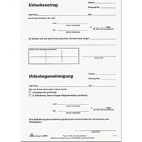 Produktbild von RNK - Urlaubsantrag 2915 DIN A5 50 Blatt