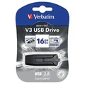 Produktbild von Verbatim® - USB-Stick Store n Go V3 49172 16GB USB3.0 grau