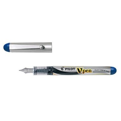 Produktbild von PILOT - Füllfederhalter V-Pen 1132003 0,4mm blau