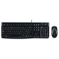 Produktbild von logitech® - Tastatur-Maus-Set MK120 920-002540 corded schwarz