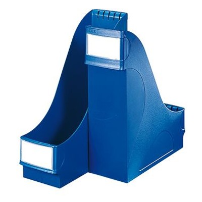 Produktbild von LEITZ® - Stehsammler 24250035 DIN A4 92mm Polystyrol blau