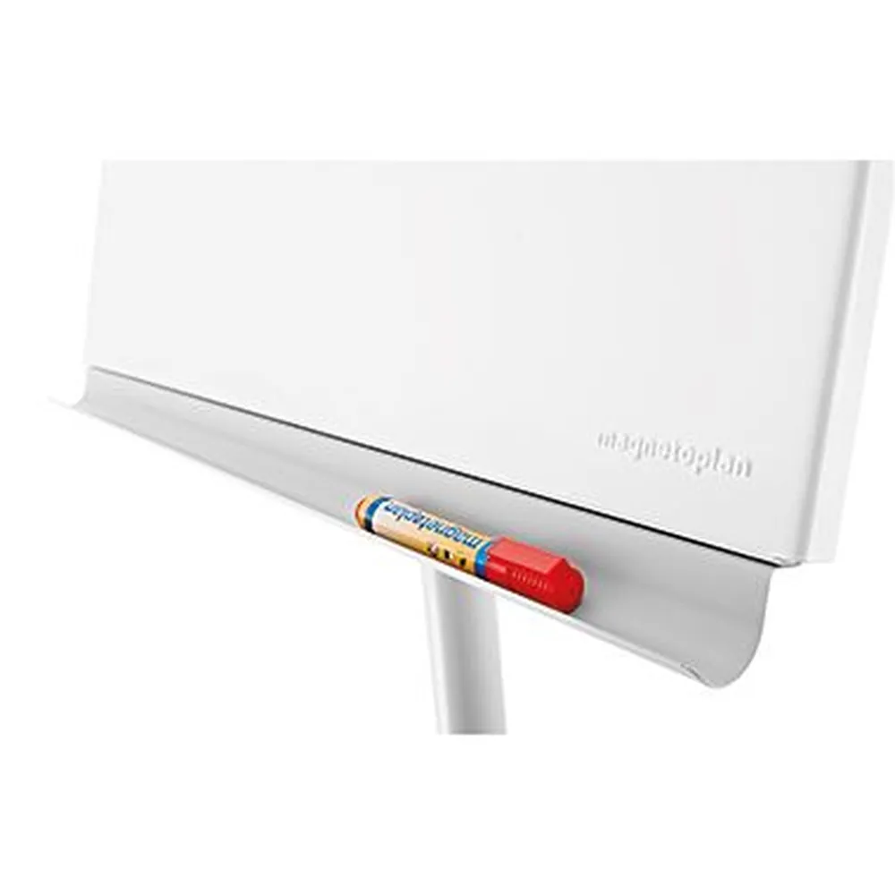 magnetoplan Flipchart de Luxe 12270F13 mobil lichtgrau/weiß Produktbild img9 L