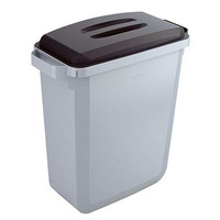 DURABLE Abfalleimer DURABIN 60l grau +Deckel Produktbild