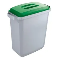 DURABLE Abfalleimer DURABIN 60l grau +Deckel Produktbild