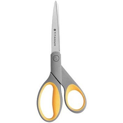 Produktbild von Westcott - Schere Titanium Super E-30481 00 21cm grau/gelb