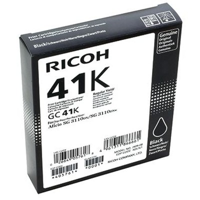 Produktbild von RICOH - Gelpatrone 405761 GC-41K 2.500 Seiten schwarz