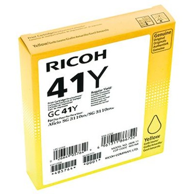 Produktbild von RICOH - Gelpatrone 405764 GC-41Y 2.200 Seiten gelb