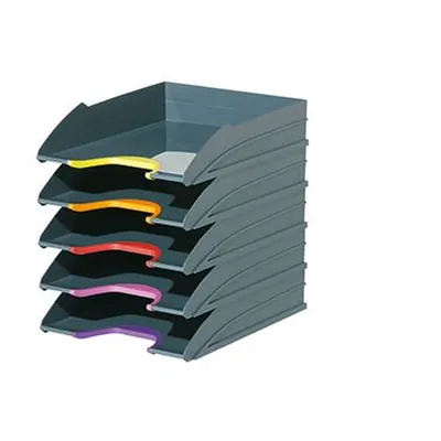 Produktbild von DURABLE - Briefablagenset VARICOLOR 770557 C4 5teilig grau