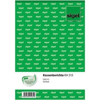 Produktbild von sigel® - Kassenbericht KA515 DIN A5 50 Blatt