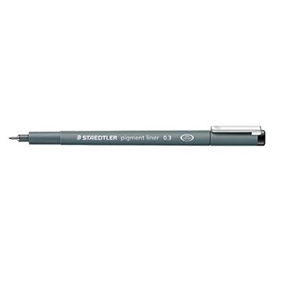 Produktbild von STAEDTLER® - Fineliner pigment liner 308 03-9 0,3mm schwarz