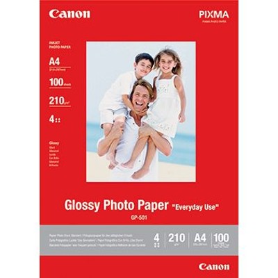 Produktbild von Canon - Fotopapier GP501 0775B001 DIN A4 210g weiß 100 Blatt/Packung