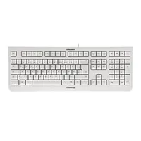Produktbild von CHERRY - Tastatur KC1000 JK-0800DE-0 USB Flüsteranschlag weiß/grau