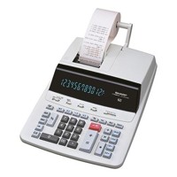 Produktbild von SHARP - Tischrechner CS-2635RH-GYSE 12 Zeichen druckend Netz/Batterie weiß