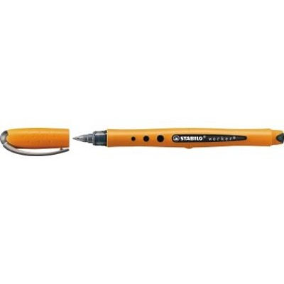Produktbild von STABILO® - Rollerball bionic worker fine 2016/46 0,3mm Kappenmodell schwarz
