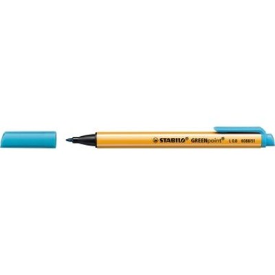 Produktbild von STABILO® - Feinschreiber GREENpoint 6088/51 0,8mm türkis