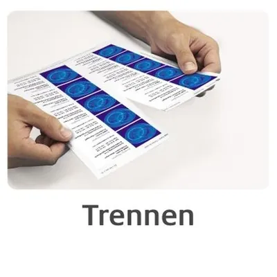 Produktbild von AVERY™ Zweckform - Zweckform C32010-25 Classic Visitenkarten, 85 x 54 mm, beids