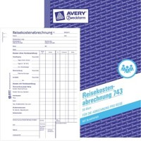 Produktbild von AVERY™ Zweckform - 743 Reisekostenabrechnung DIN A5