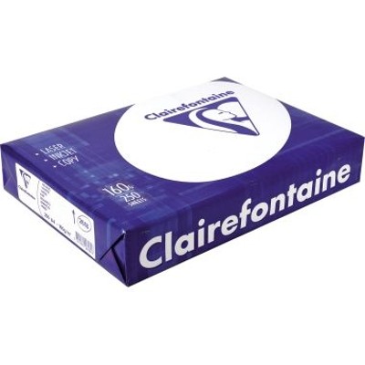 Produktbild von Clairefontaine - Multifunktionspapier DIN A4 160g weiß 250 Blatt/Packung