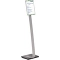 Produktbild von DURABLE - Bodenständer INFO SIGN stand A3 481323 Aluminium