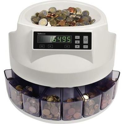 Produktbild von Safescan® - Geldzählmaschine 1250 113-0547 Münzzähler/sortierer grau