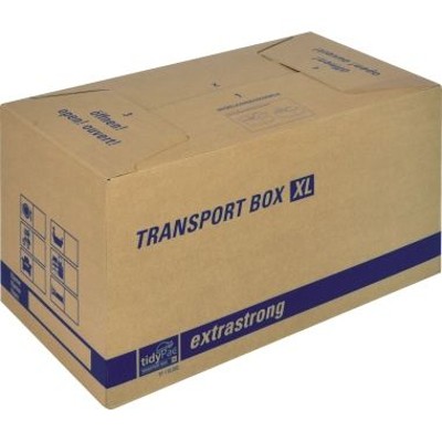 Produktbild von tidyPac® - Umzugskarton Transportbox XL TP110.002 68x35,5x35cm braun