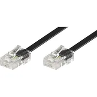 Produktbild von goobay® - Netzwerkkabel 50255 ISDN schwarz
