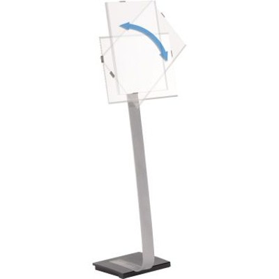 Produktbild von DURABLE - Bodenständer INFO SIGN stand A3 481323 Aluminium