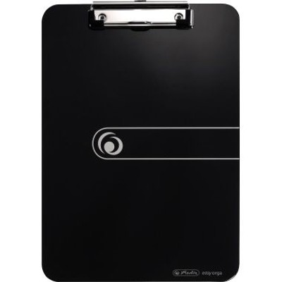 Produktbild von herlitz - Klemmbrett 11205663 DIN A4 PS opak schwarz