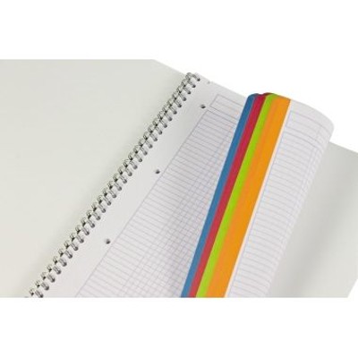 Produktbild von Soennecken - Meetingbook 3096 DIN A4 4fach gelocht 90g/m² schwarz