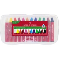 Produktbild von Faber-Castell - Wachsmalstift Jumbo 120011 farbig sortiert 12er-Pack