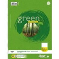 Produktbild von Ursus® - Collegeblock Green 608570010 DIN A4 70g liniert weiß 80 Blatt