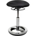 Topstar Hocker Sitness Bob SU49BR0 Fuß chrom Bezug schwarz Produktbild