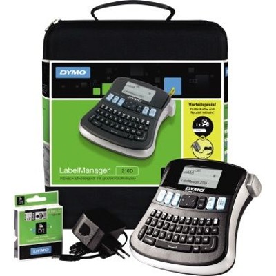 Produktbild von DYMO® - Beschriftungsgerät LabelManager 210D S0964070 schwarz/silber