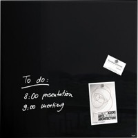 Produktbild von sigel® - Magnetboard artverum GL110 480x480x15mm Glas schwarz