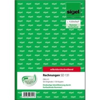 Produktbild von sigel® - Rechnung SD131 DIN A5 selbstdurchschreibend 2x50 Blatt