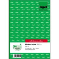 Produktbild von sigel® - Lieferschein SD012 DIN A5 selbstdurchschreibend 3x40 Blatt