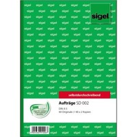 Produktbild von sigel® - Auftragsformular SD002 DIN A5 selbstdurchschreibend 3x40 Blatt