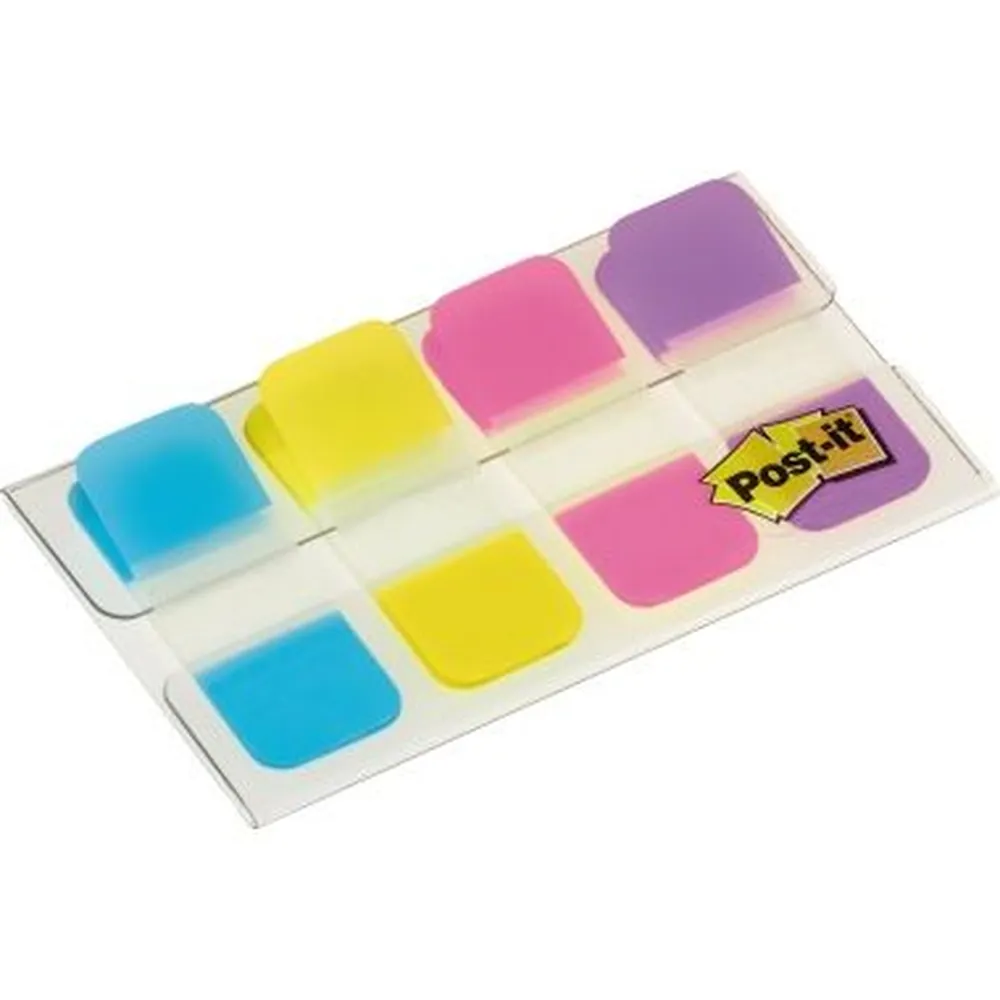 Post-it Haftstreifen Index Strong 676-AYPV sortiert 4er-Pack Produktbild img1 L
