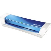 Produktbild von LEITZ® - Laminiergerät iLAM HomeOffice 73680036 DIN A4 weiß/blau