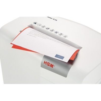 Produktbild von HSM® - Aktenvernichter shredstar X15 1030121 Partikel 4x35mm weiß