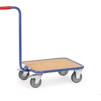 Produktbild von fetra® - Transportwagen KF 2 1161, Holzboden, Tragkraft 250kg