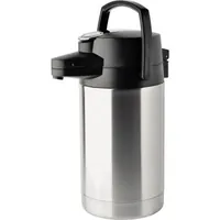 Produktbild von helios® - Pumpkanne Coffeestation 8257 2,5l edelstahl/schwarz