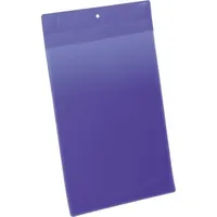 Produktbild von DURABLE - Magnettasche 174707 A4 hoch d.bl 10er-Pack