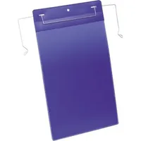 DURABLE Kennzeichnungstasche 175307 Bügel A4 hoch dunkelblau 50er-Pack Produktbild