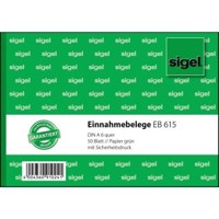 Produktbild von sigel® - Einnahmebeleg EB615 DIN A6 quer 50 Blatt