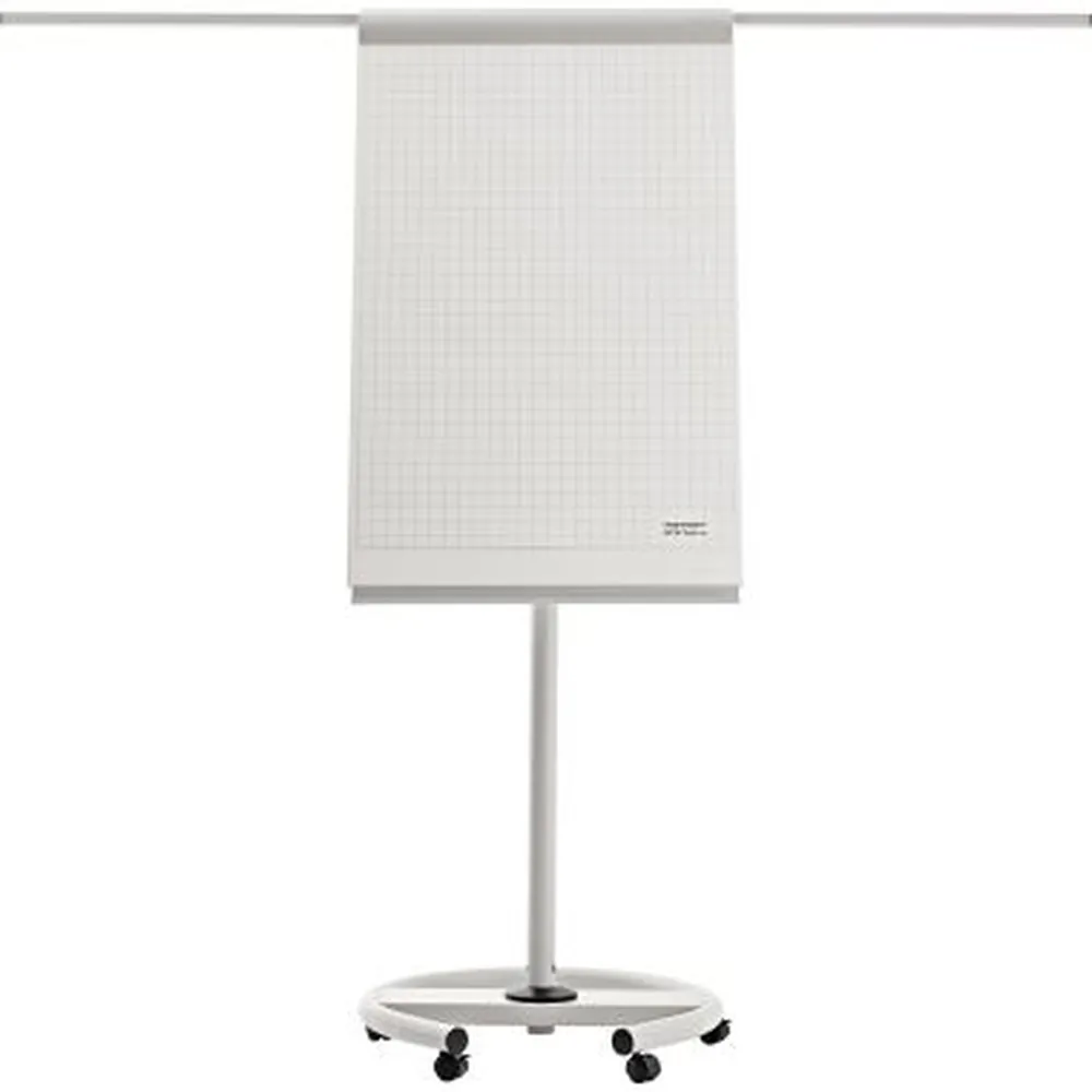magnetoplan Flipchart de Luxe 12270F13 mobil lichtgrau/weiß Produktbild img5 L