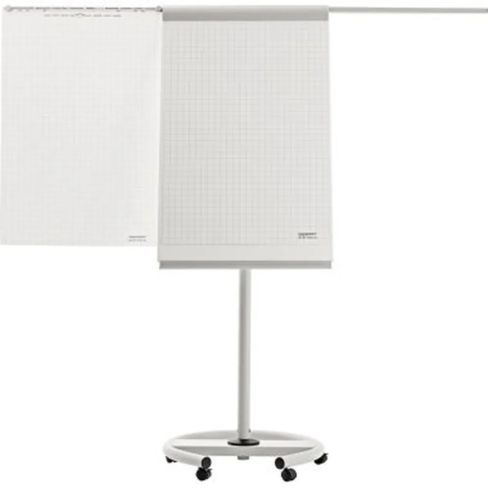 magnetoplan Flipchart de Luxe 12270F13 mobil lichtgrau/weiß Produktbild img6 L