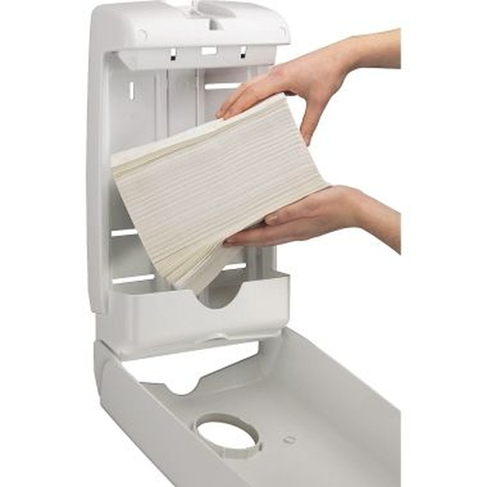 Aquarius® Handtuchspender Slimfold U7024 weiß Produktbild img3 L