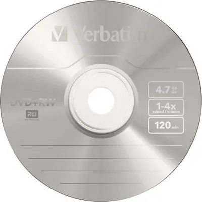 Produktbild von Verbatim® - DVD+RW 43229 4x 4,7GB 120Min. Jewelcase 5er-Pack