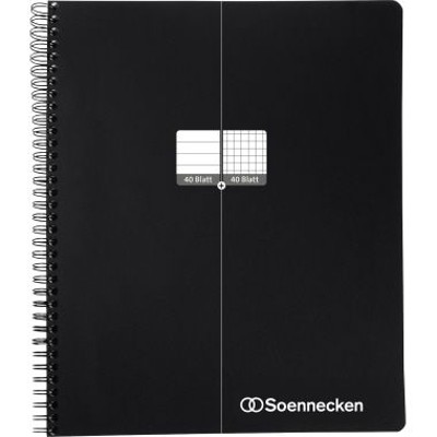 Produktbild von Soennecken - Collegeblock TWIN 2346 DIN A4 40S. lin./40S. kar.